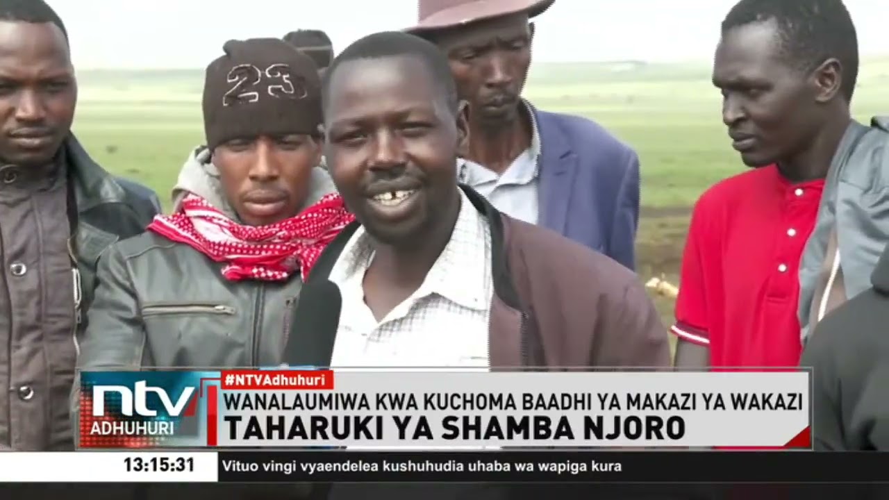 Taharuki imetanda katika shamba la Ngongongeri, Njoro baada ya maafisa wa usalama kuvamia eneo hilo