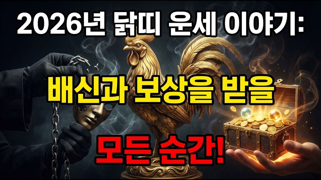 2026년 닭띠 운세, 배신의 그림자를 넘어서다