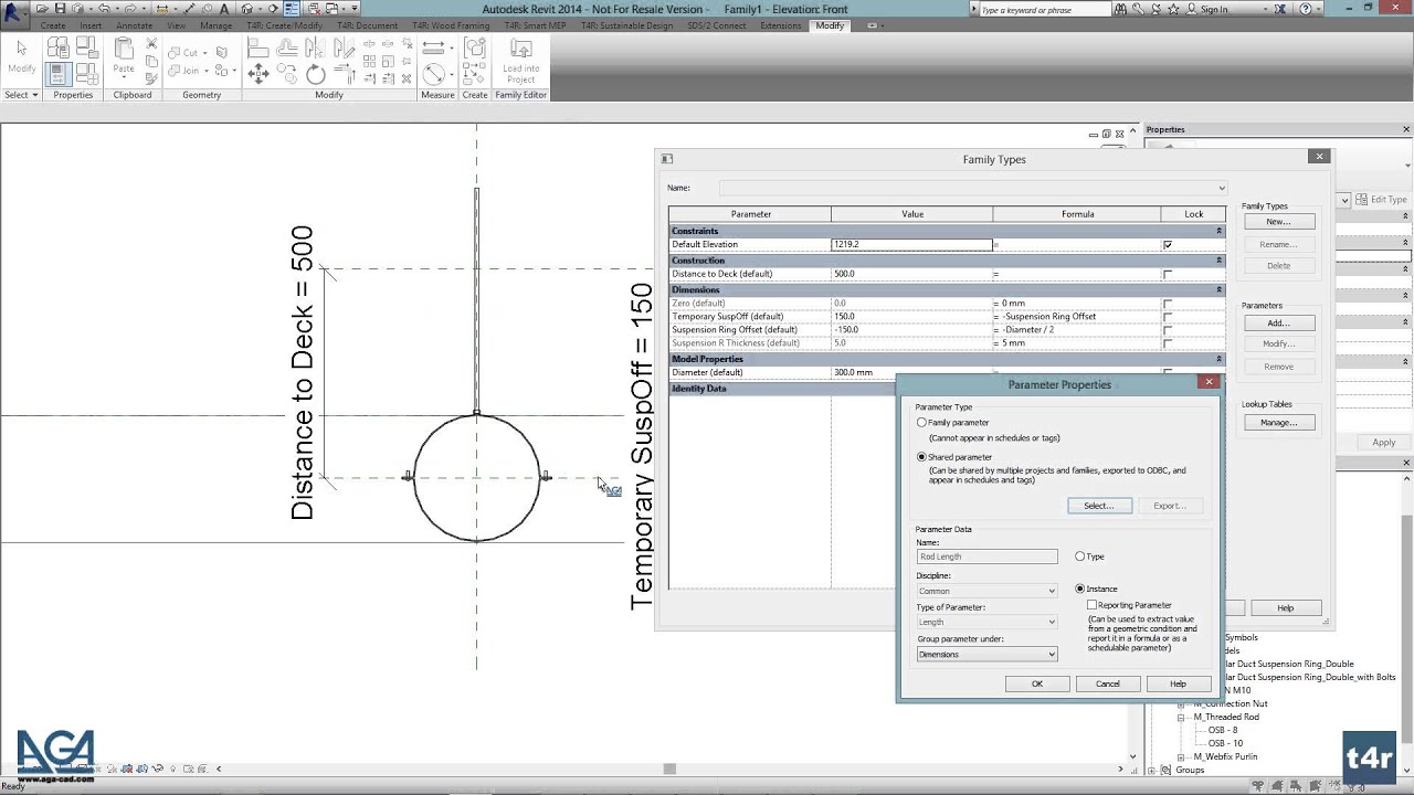 How to Create a Custom Hanger in Revit