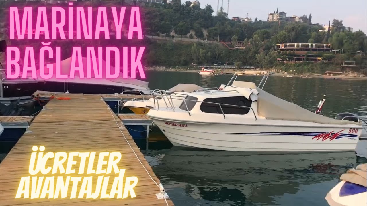 Nihayet marinaya bağlandık... Artık suya açılmak çok kolay! Safter 500, Adana Yelken Kulübü