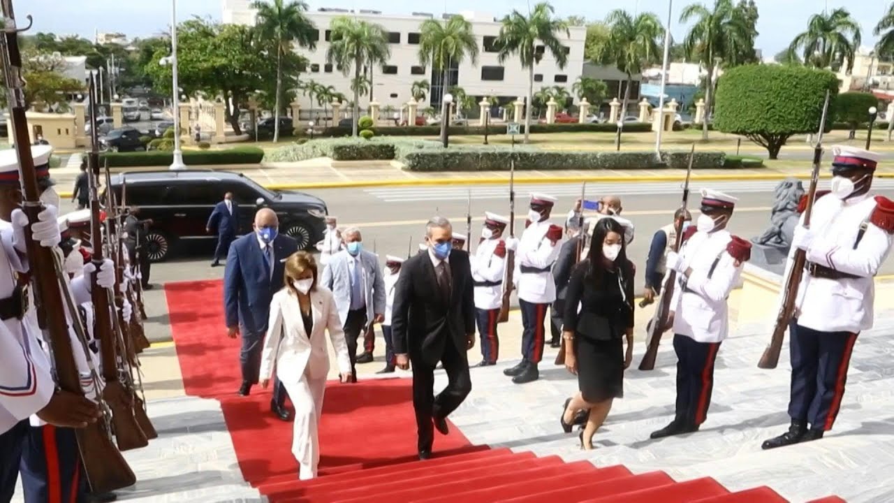 Dominican Republic's president-elect visits National Palace | AFP