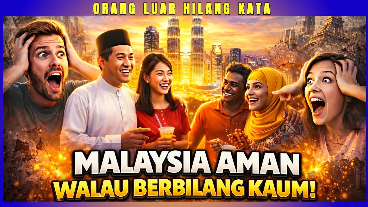 “ORANG LUAR HILANG KATA! Malaysia Buktikan Negara Berbilang Kaum BOLEH HIDUP AMAN! 🔥🇲🇾”