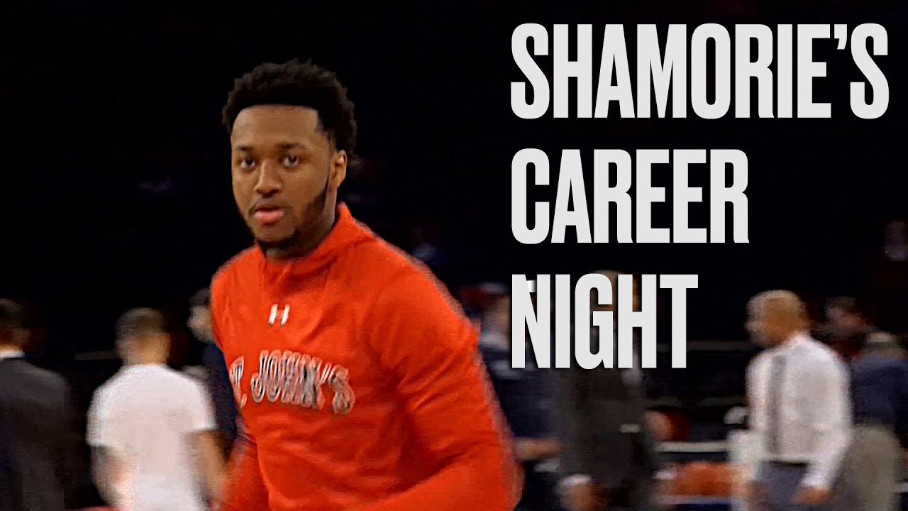 SHAMORIE'S CAREER NIGHT: DROPS 37 VS NO. 1 VILLANOVA!