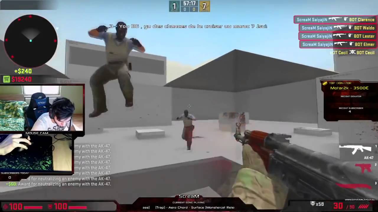 ScreaM on Fast Aim/Reflex Map