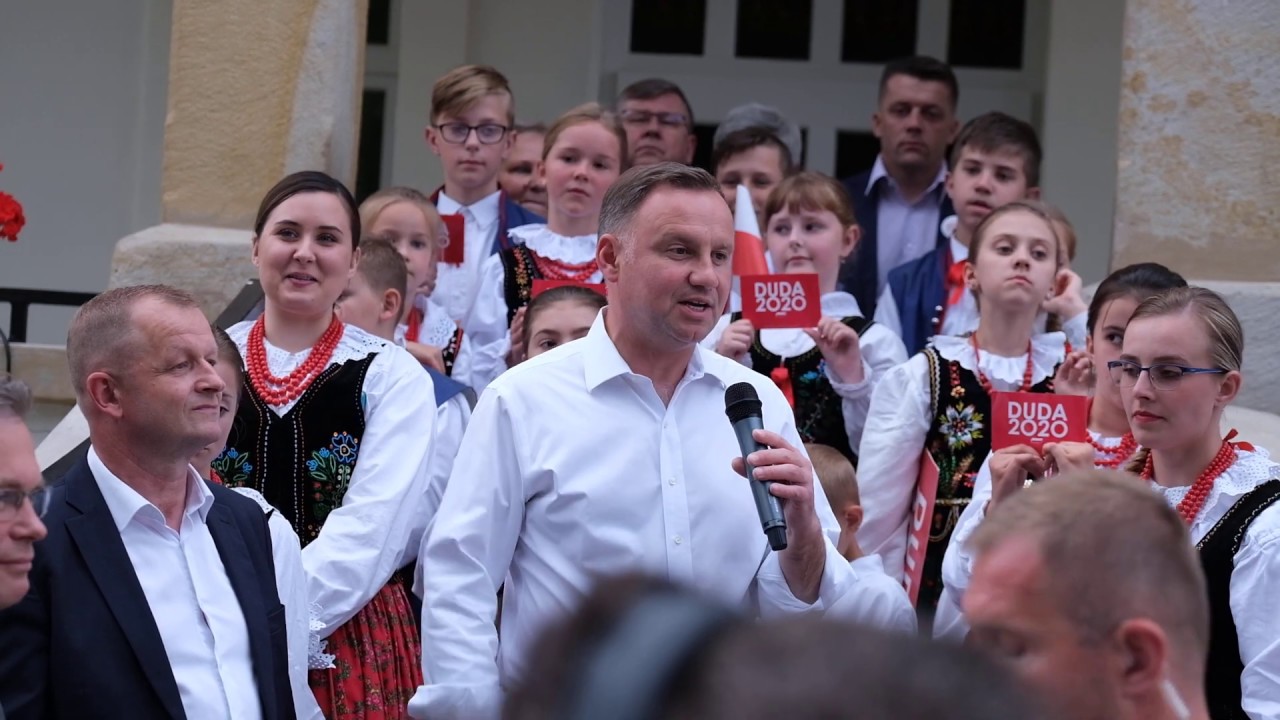 Prezydent Andrzej Duda w Lipnicy Wielkiej - 09.07.2020