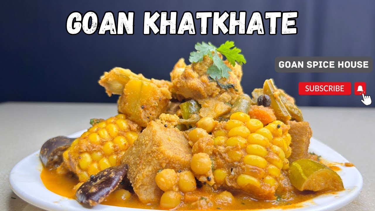 Khatkhate Recipe Goan Style l Goan Mixed  Vegetables stew l खतखते l @GoanSpiceHouse