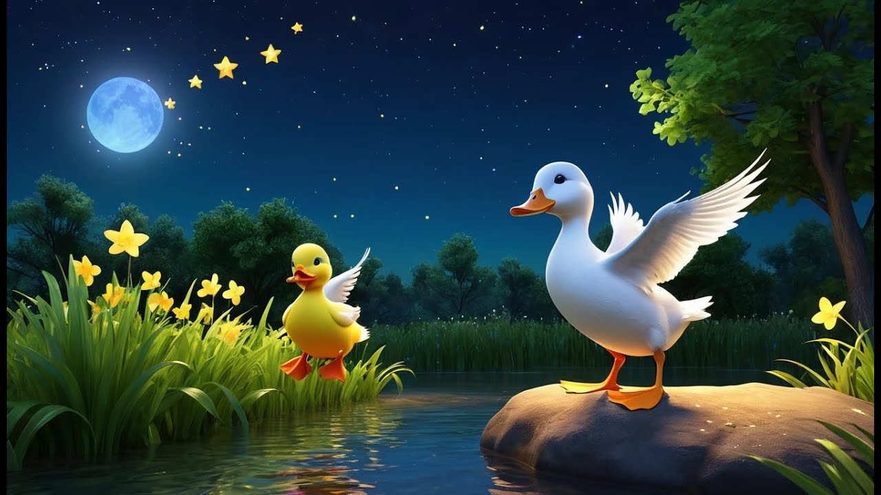 Ducky Flappy Wings Go Flap Flap Flap | Fun Duck Song for Kids | Playful Animal Rhyme for Toddlers