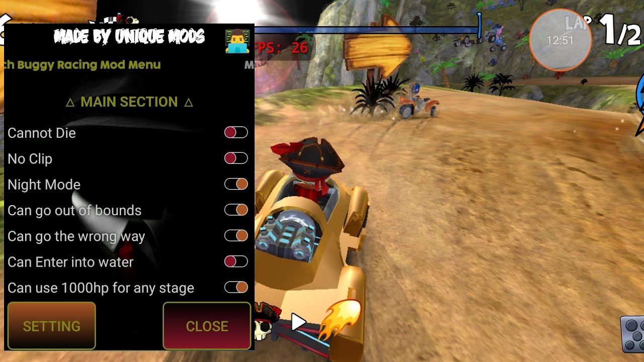 Модифицированное меню Beach Buggy Racing Apk | Модифицированное меню Beach Buggy Racing с более ч...