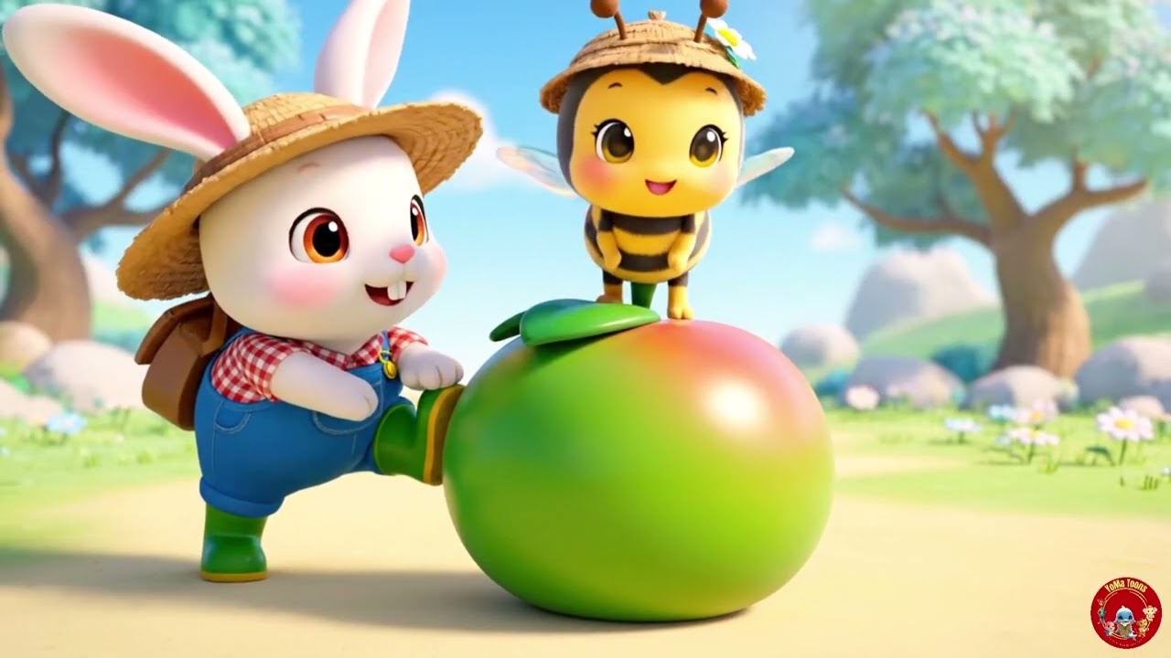 Bengali | ফুল থেকে ফলের দিকে খরগোশ এবং বাজ দিয়ে | From Flower to Fruit With Bunny and Buzz
