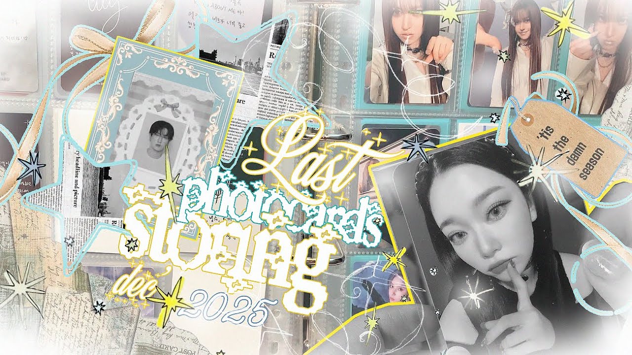 storing photocards #27 • последняя организация биндера в этом году! • billlie, stray kids & nmixx ❄️
