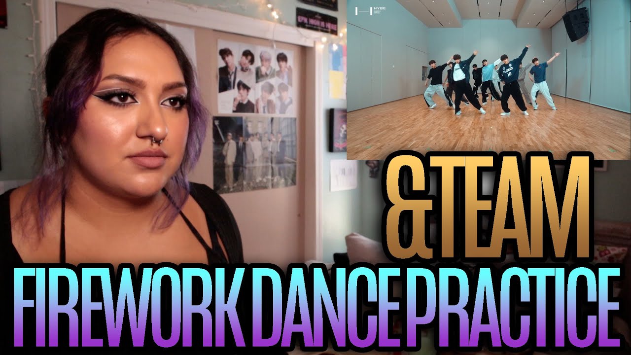 &TEAM 'FIREWORK' Dance Practice Reaction