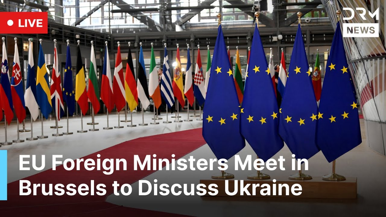 LIVE: EU Foreign Ministers Meet in Brussels to Discuss Ukraine, Middle East and Africa Crises