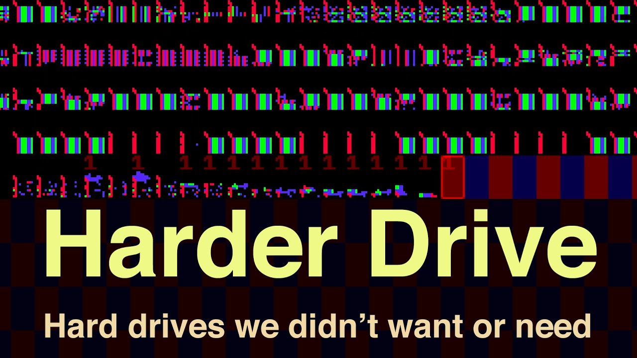 Harder Drive: Hard drives we didn't want or need