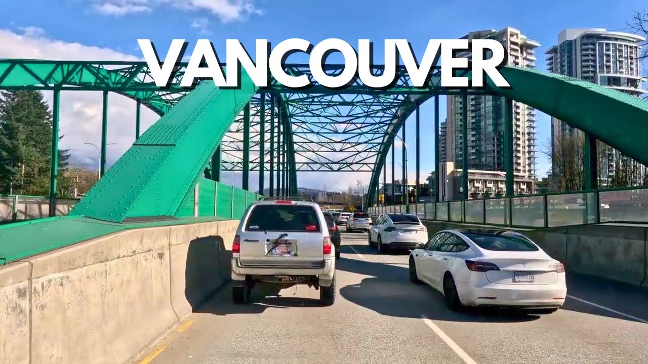 North Vancouver to Surrey Drive | Full Scenic Route Vancouver BC