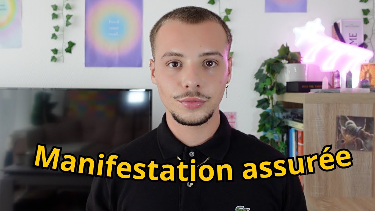 APPLIQUE CELA POUR ÊTRE SÛR D'AVOIR TA MANIFESTATION !