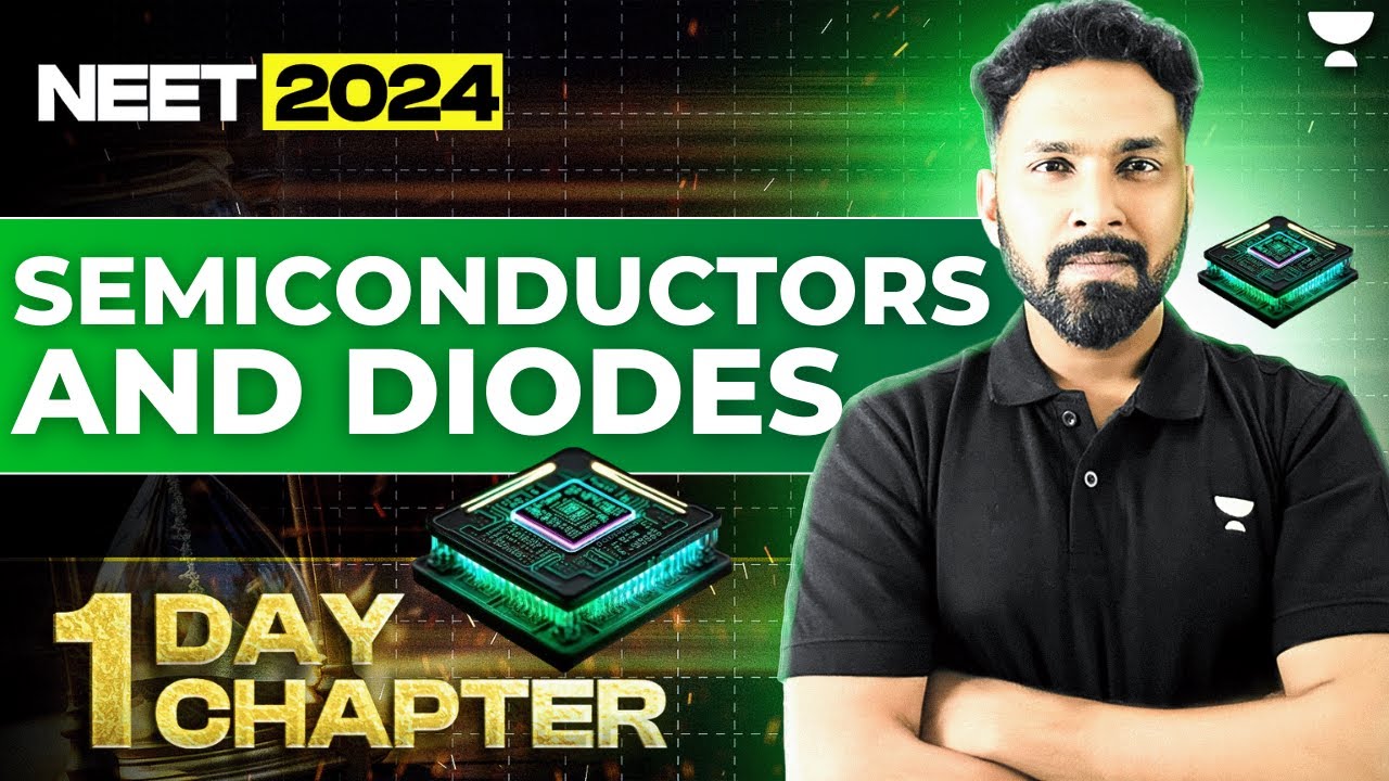 1 Day 1 Chapter: Semiconductor | 45 Days Crash Course | NEET 2024 | Anupam Upadhyay