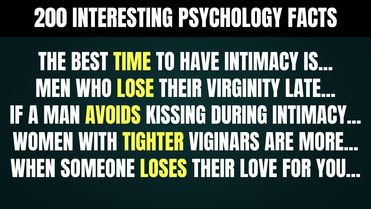 200 Interesting Psychology Facts About Love and Relationships No One Tells You