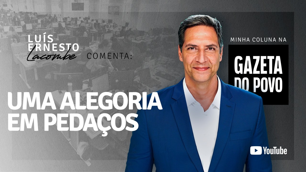 Uma alegoria em pedaços - a minha coluna na GAZETA DO POVO
