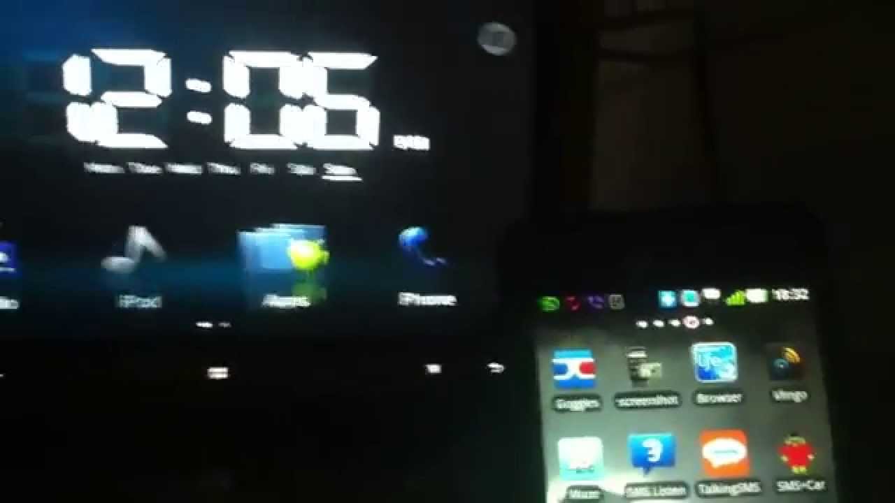 AppRadio SPH-DA100 Android HDMI connection