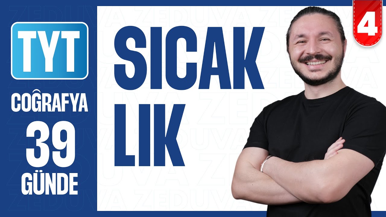 Sıcaklık Konu Anlatımı | 39 GÜNDE AYRINTILI TYT COĞRAFYA KAMPI 2026 | 4