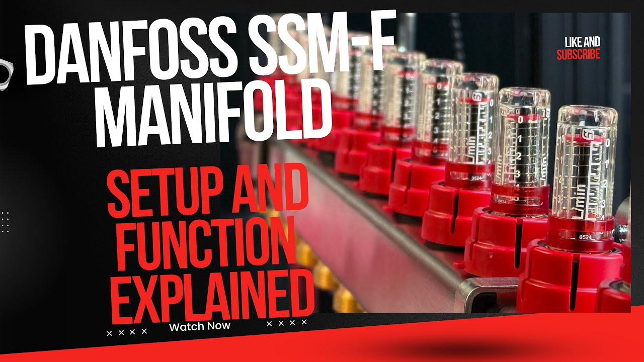 Danfoss SSM-F Manifold: Setup & Function Explained