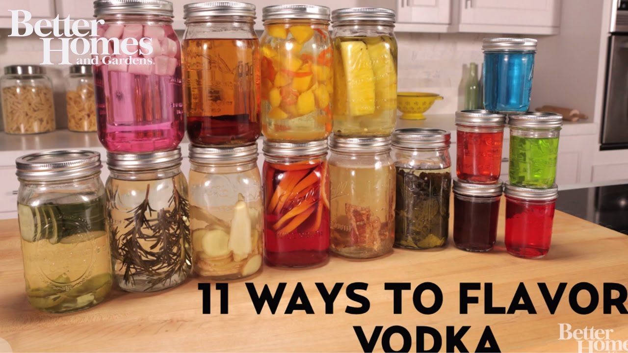 11 Ways to Flavor Vodka