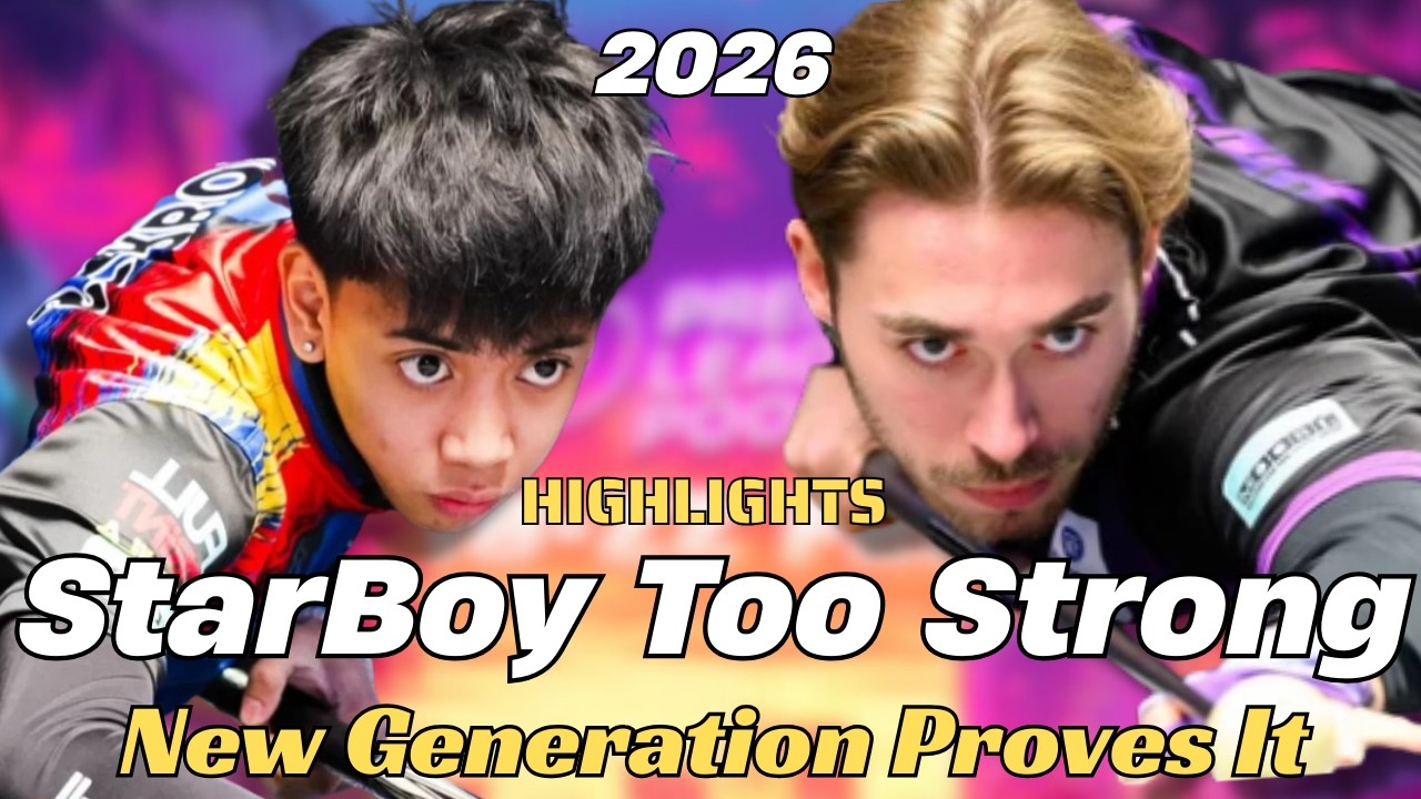 AJ MANAS VS MORITZ NEUHAUSEN - STARBOY TOO STRONG -  PREMIER LEAGUE POOL