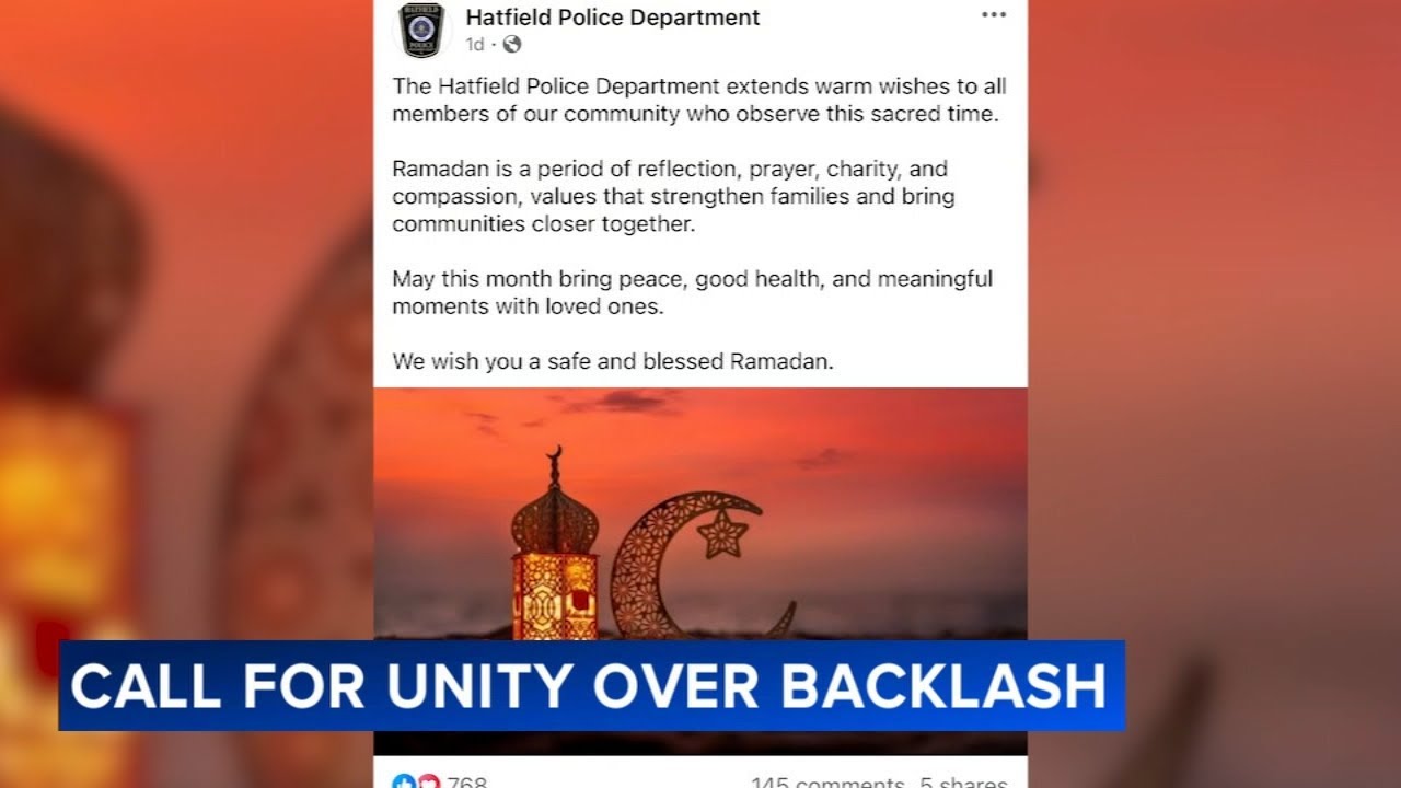 Police chief defends Ramadan post, calls for unity amid backlash
