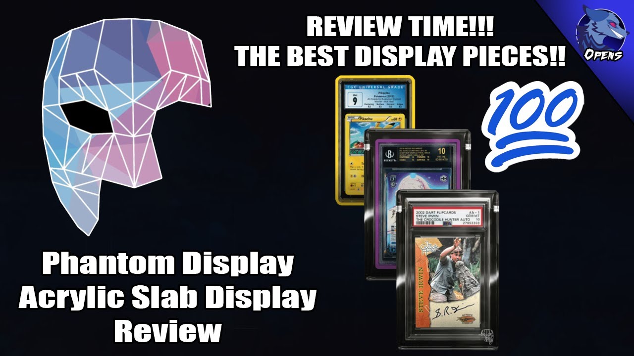 Phantom Display Acrylic Case Review!!! | Phantom Display x Graded Guard Slab Display!