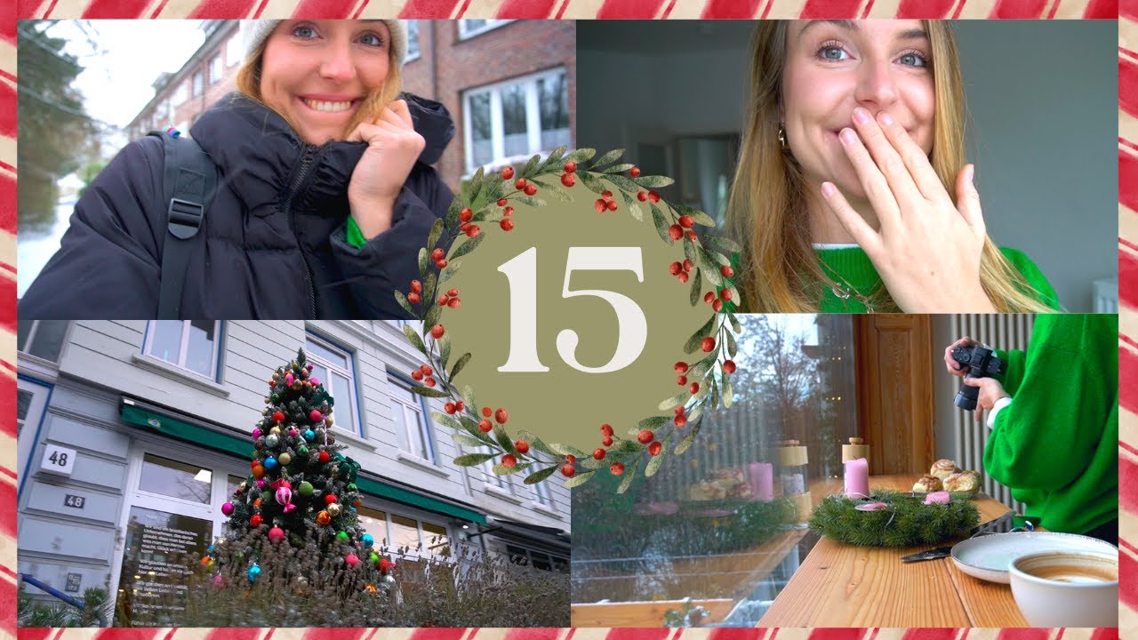 VLOGMAS DAY 15 🎄Es schneit!!, Weihnachts-Shooting & Laufen im Winter