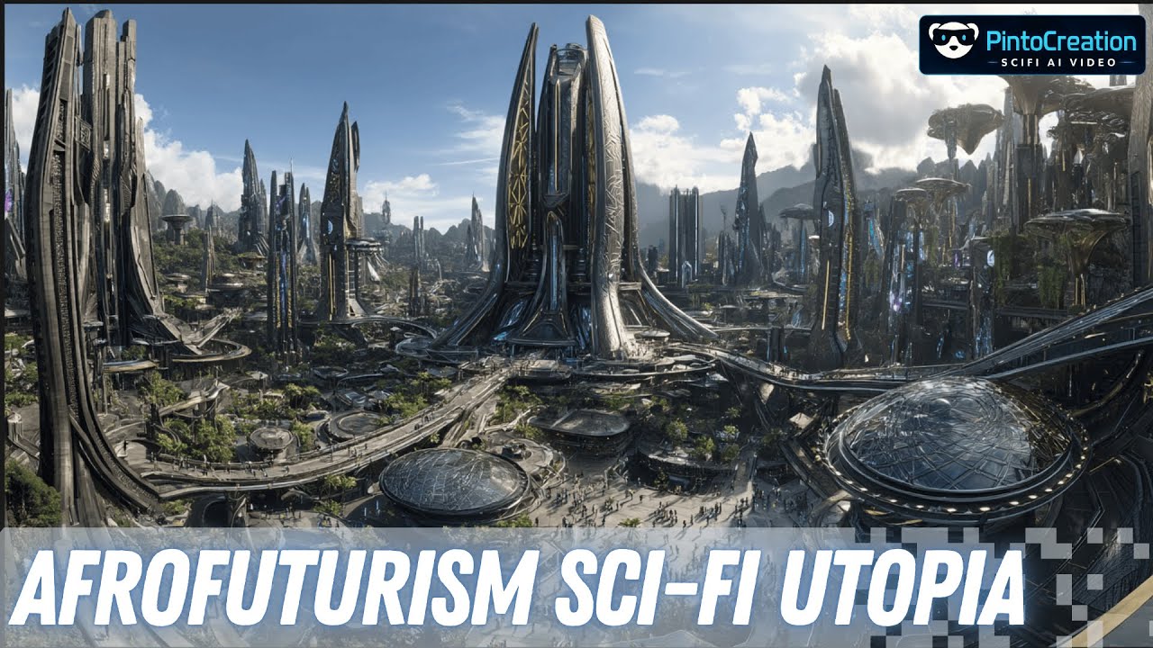 AFROFUTURISM: Step Into a Wakanda-Inspired Sci-Fi Utopia! (AI Video)