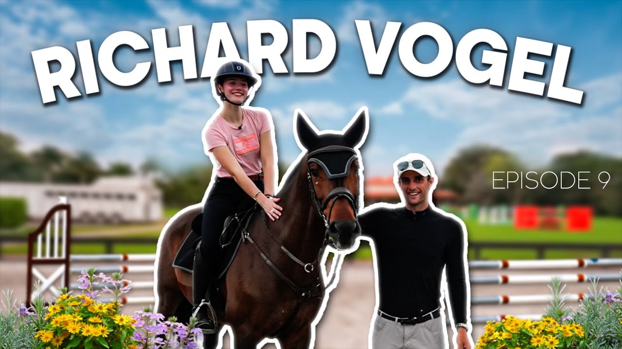 ТРЕНИРУЕМСЯ С ЧЕМПИОНОМ (он даёт нам свои лучшие советы 🤩) 🐴🌴🇺🇸 | ЭПИЗОД 9