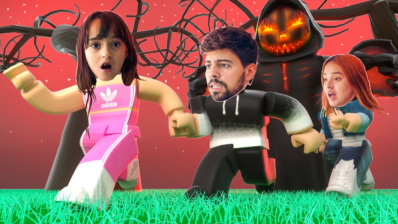 Roblox - UMA HISTÓRIA DE HALLOWEEN - ATAQUE DAS ABÓBORAS(A HALLOWEEN STORY) COM O @CanaldaBelinhaOficial