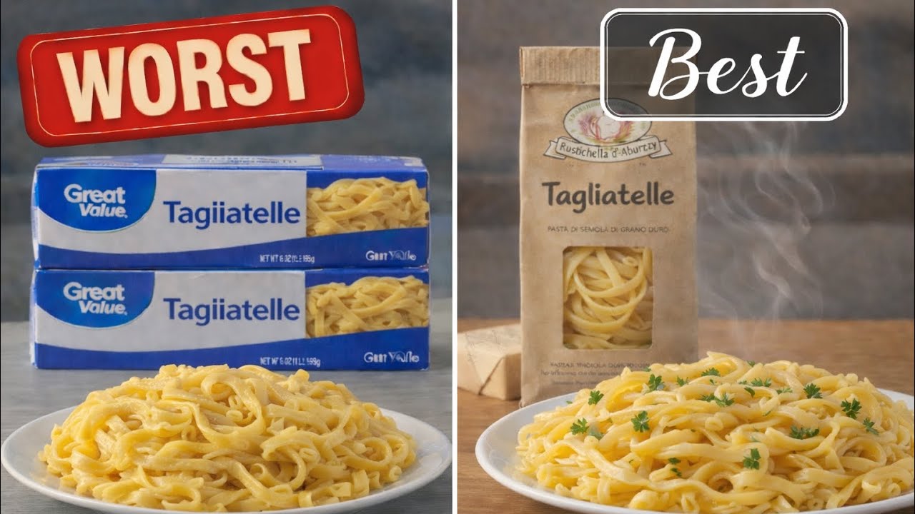 3 Tagliatelle Brands ROBBING You Blind And 3 That Are WORTH The Money