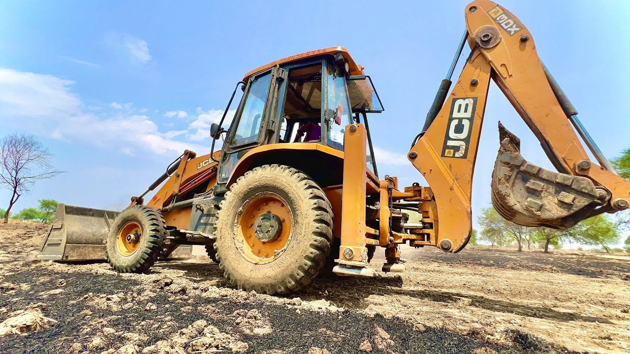 Jcb 3dx Backhoe Filling Mud | Jcb Video | Mud Jcb | Jcb Vlog