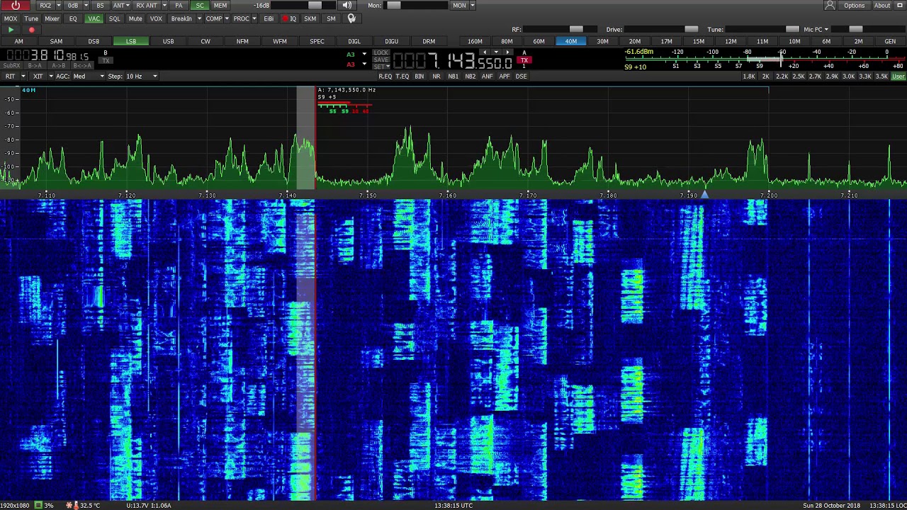 2018 CQ World Wide SSB + SunSDR2 Pro