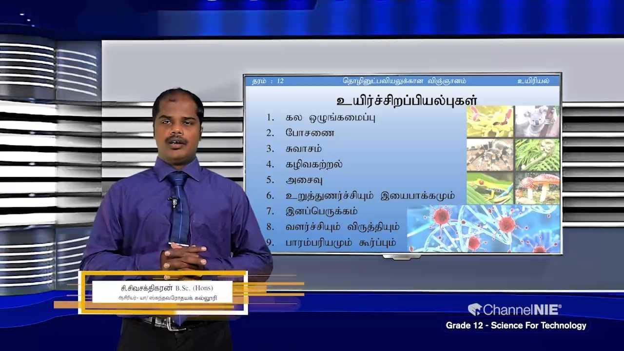 A/L Science for Technology (தொழினுட்பவியலுக்கானவிஞ்ஞானம்) - தரம் 12 - P 08
