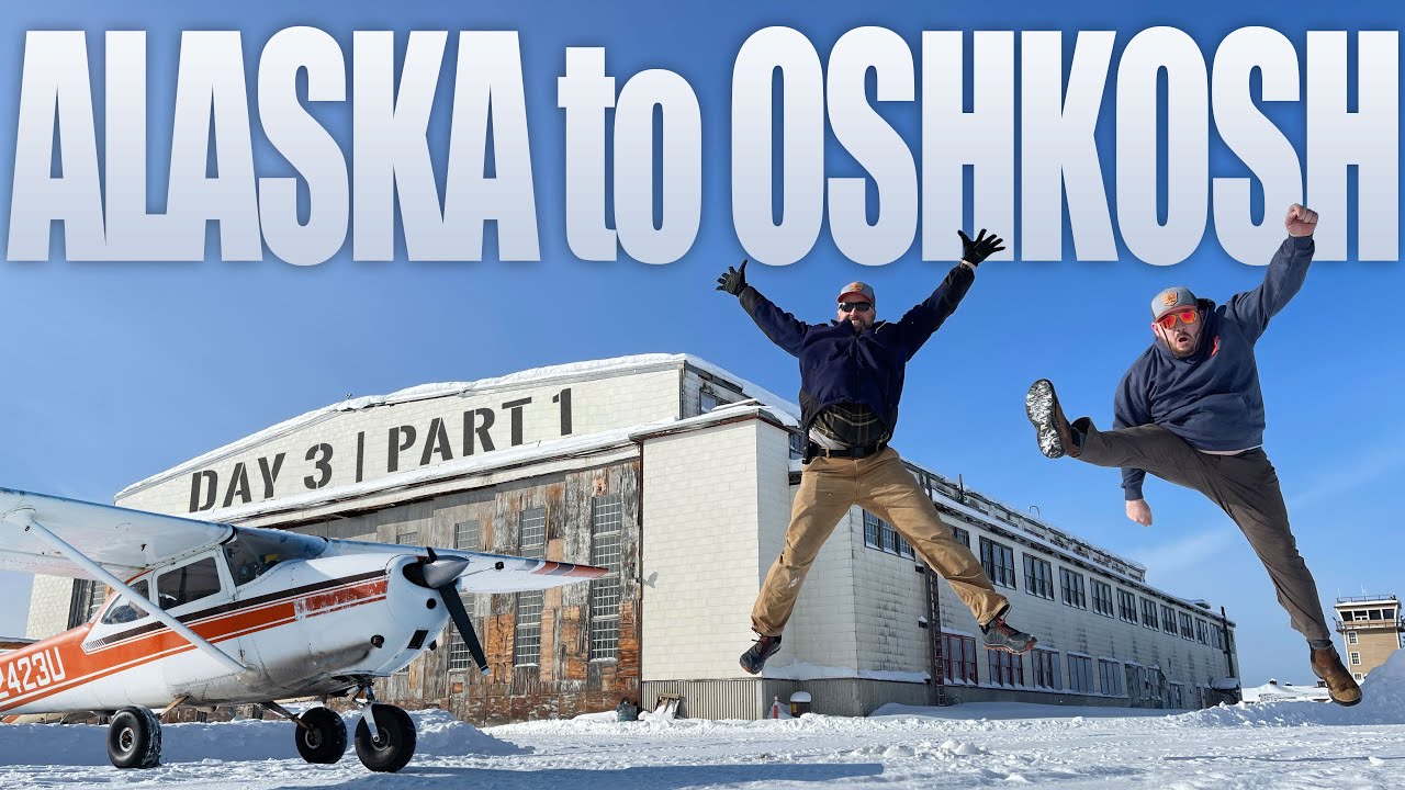 Перелёт из Аляски в Ош | День 3 - Часть 1 | Зимняя сказка от Canada Aviation