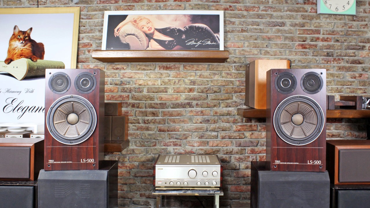 TRIO LS-500 三音路喇叭 + SANSUI AU-α607 MOS Premium試聽 (一)