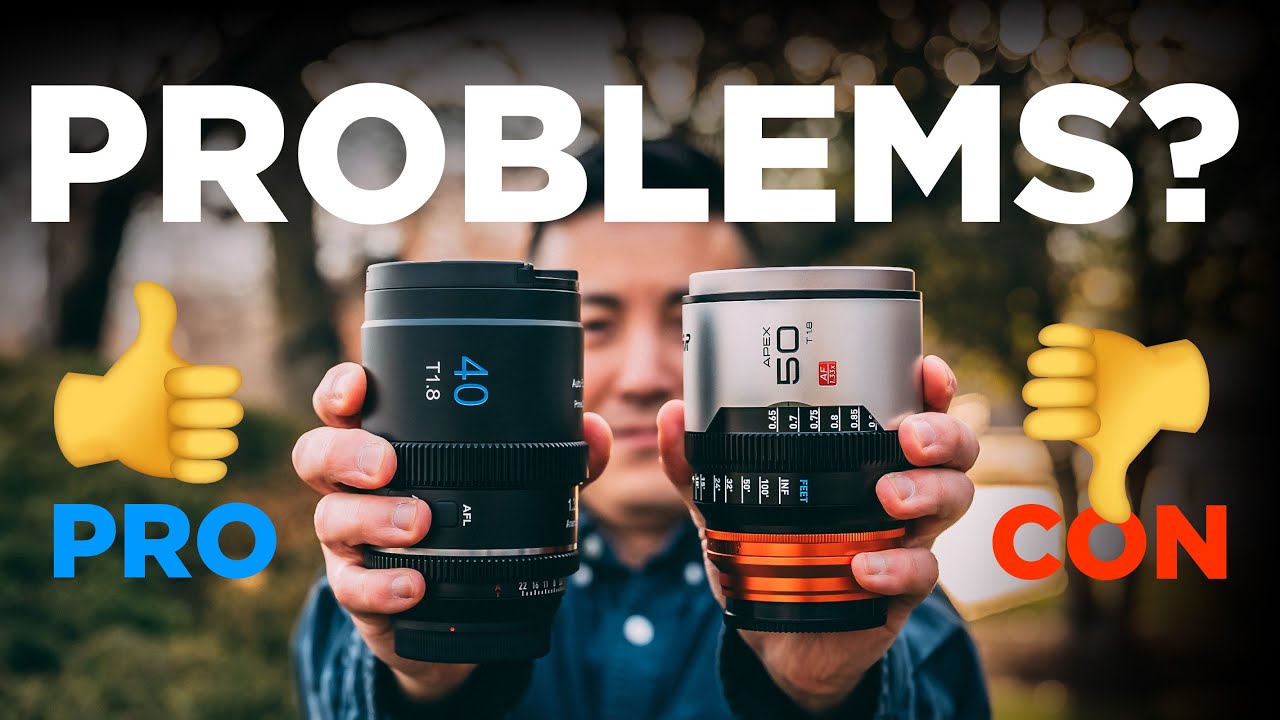 Truth about Blazar Apex 50mm vs Sirui 40mm Autofocus Anamorphic Lens - Pros and Cons Review