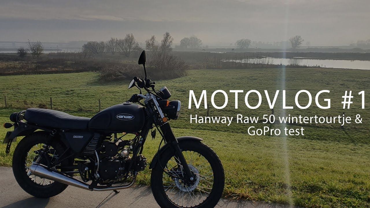 Motovlog #1: Wintertour + GoPro test (Hanway Raw 50)