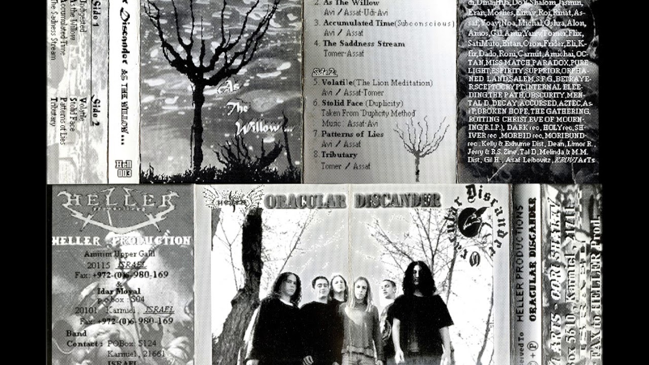 ORACULAR DISCANDER As The Willow...