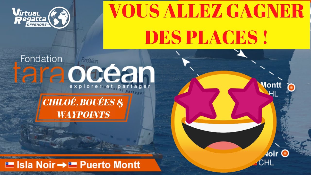 TUTO COMMENT BIEN PLACER SES WAYPOINTS? POINT COURSE ET CAS PRATIQUE SUR TARA  3 SUR VIRTUAL REGATTA