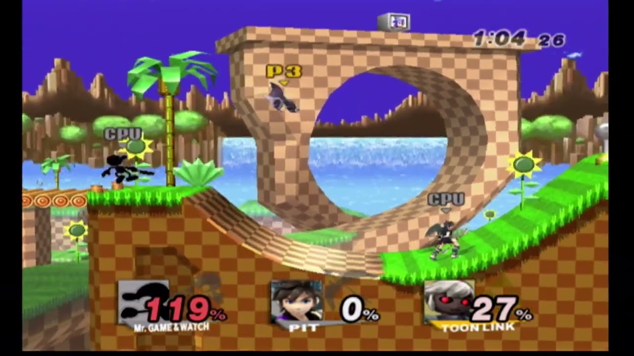 Super smash bros brawl