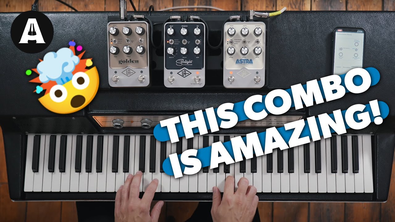 Jack's Wurlitzer Sounds Amazing With UAFX Astra Modulation Machine