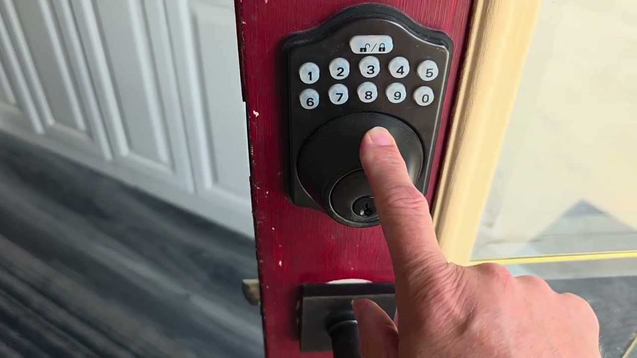 Programming an Amazon Basics Deadbolt Lock