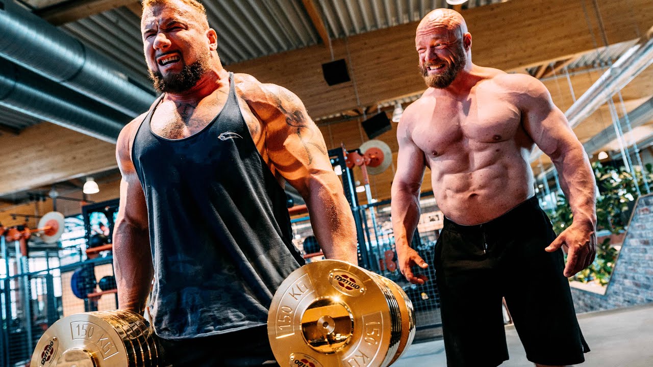 150 KG Kurzhantel RUDERN mit Leonidas!