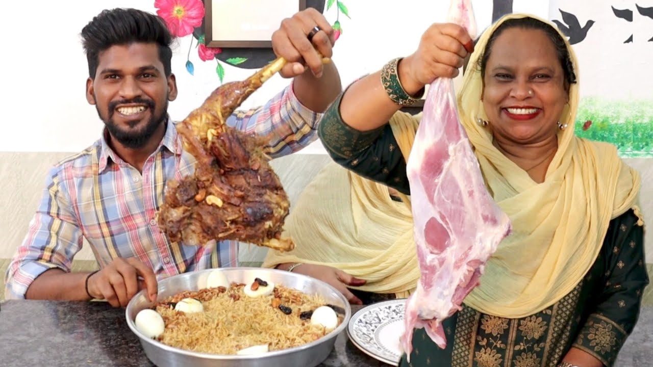 Mutton Raan Mandi | Mutton Mandi Recipe | Mutton Ki Mandi | Street Food Zaika