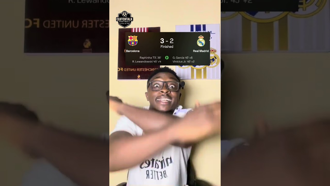 ANOTHER CLASSICO ANOTHER LOSS FOR REAL MADRID 
