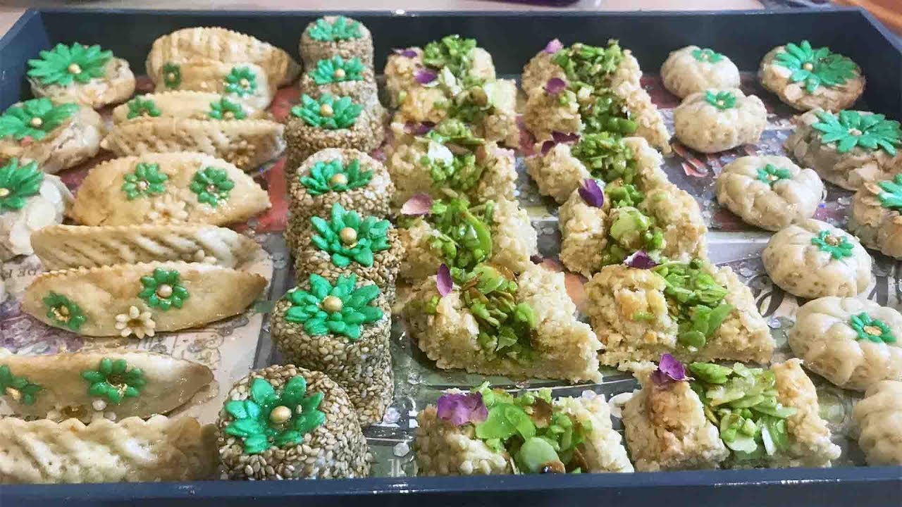 Assortiment de gâteaux aux amandes pour l'aid faciles